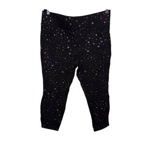 Torrid Pixie Black Star Patterned Stretch Skinny Pants 2R